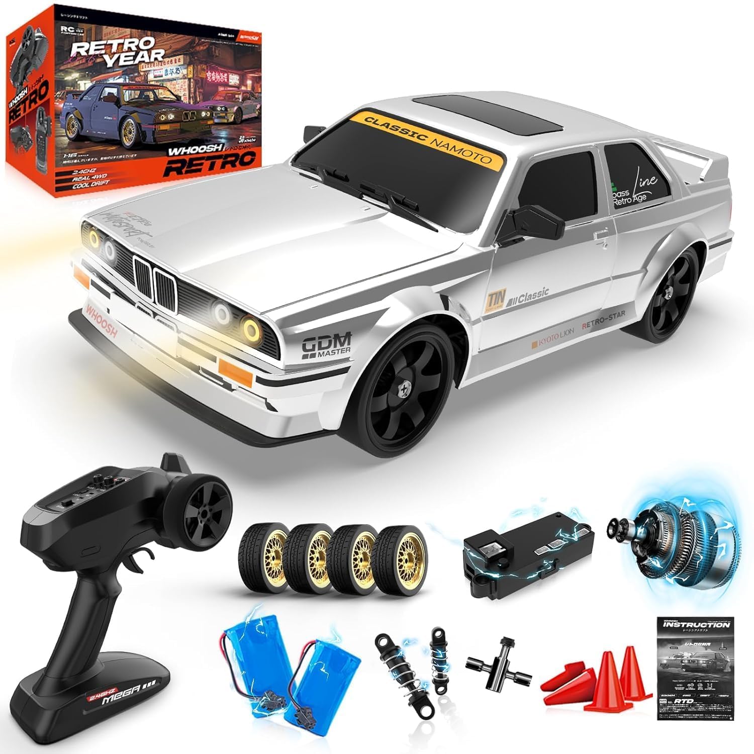 50 KM Speed BMW Hobby Grade RC Car | Kidoyz