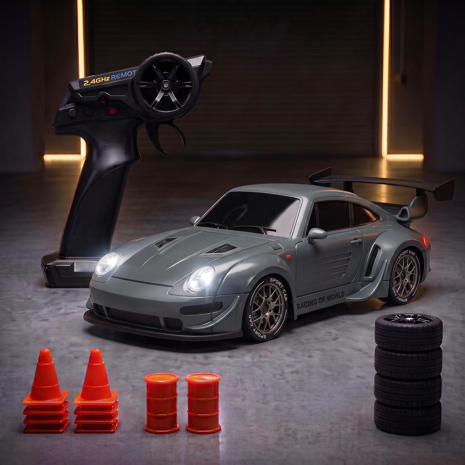 RC Hobby Grade GTR Drift Car | Kidoyz