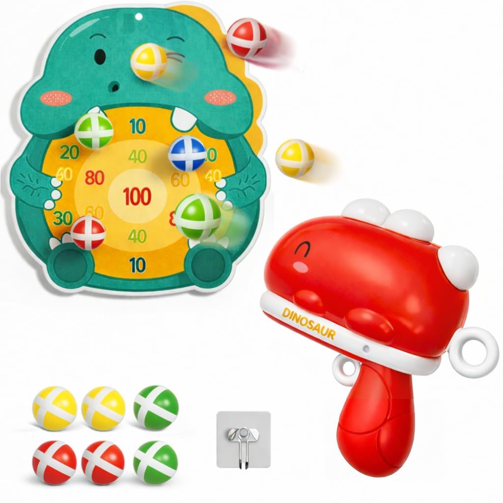 Target Ballls Dino Target Ball Shooting Game | Kidoyz