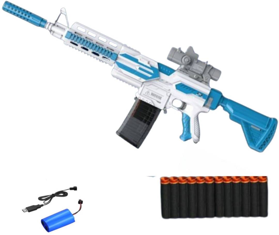Storm Shooting M4A1 Gun Electric Burst Soft Bullet Automatic Rifle