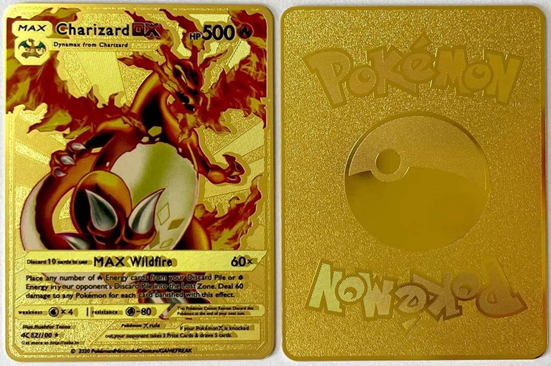 Waterproof 55pcs Pokemon Gold Card Box V Series Vmax Gx Playing (Multicolor) | Kidoyz Waterproof 55pcs Pokemon Gold Card Box V Series Vmax Gx Playing (Multicolor) | Kidoyz