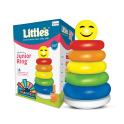 Little's Junior Ring Stacking Toys for Kids With 6 rings Image of Little's Junior Ring Stacking Toys for Kids With 6 rings