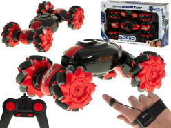 Image of 2.4 GHZ Rolling Climbing Twist Hand Sensor Watch RC Car Toys Remote Control Car Stunt with Gesture Led Lighting Music