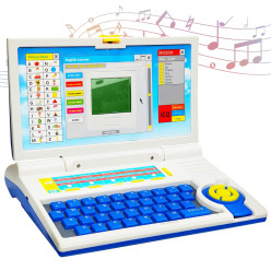 Educational Laptop Computer Toy for Kids with Mouse - 20 Activities English Learner Notebook with Games - Learn Alphabets, Words, Numbers and Music - Color As Per Stock Image of Educational Laptop Computer Toy for Kids with Mouse - 20 Activities English Learner Notebook with Games - Learn Alphabets, Words, Numbers and Music - Color As Per Stock